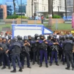 Mumbai Police Rescue team in action during hostage crisis