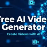 AI video generator dashboard creating text-to-video output