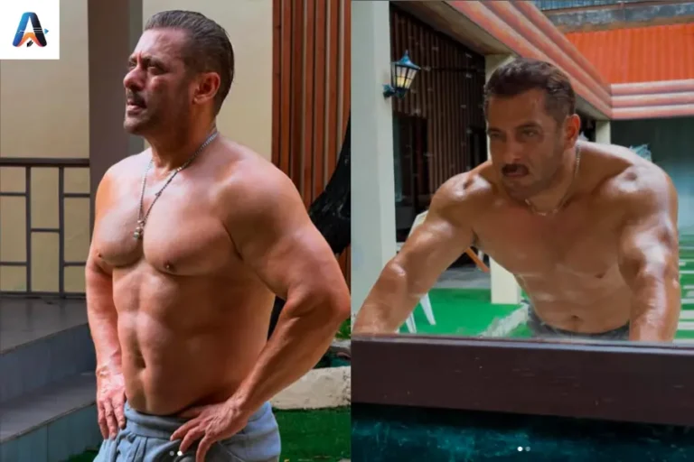 Salman Khan shirtless workout photo for Battle of Galwan