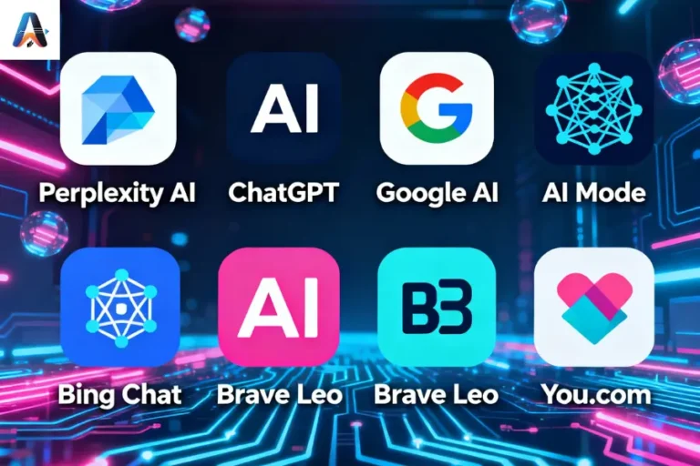 Most Powerful AI Search Engines 2026 – Comparison of Top AI Tools like ChatGPT, Perplexity AI, and Google AI Mode