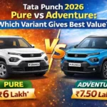 Tata Punch compact SUV exterior and interior features