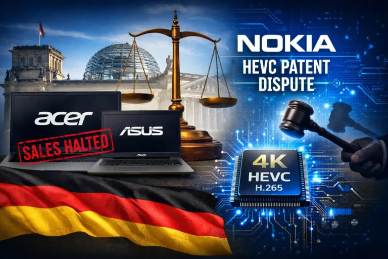 Acer, ASUS Halt PC Sales in Germany After Nokia Patent Win