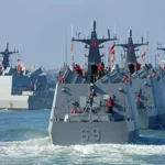 Taiwan air defense monitoring Chinese military aircraft near Taiwan Strait in 2026.