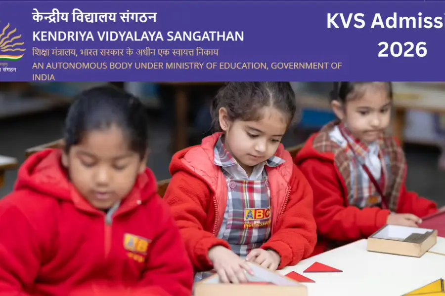 “KVS Admission 2026-27 official online portal live on March 20”