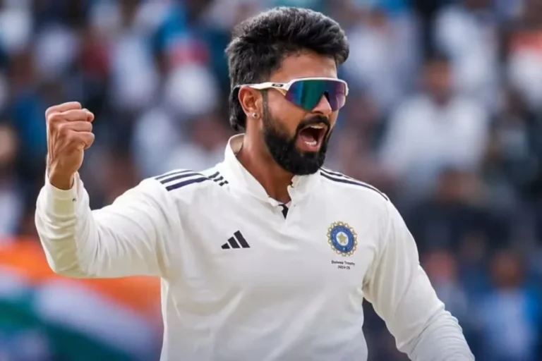 Saransh Jain portrait in cricket uniform